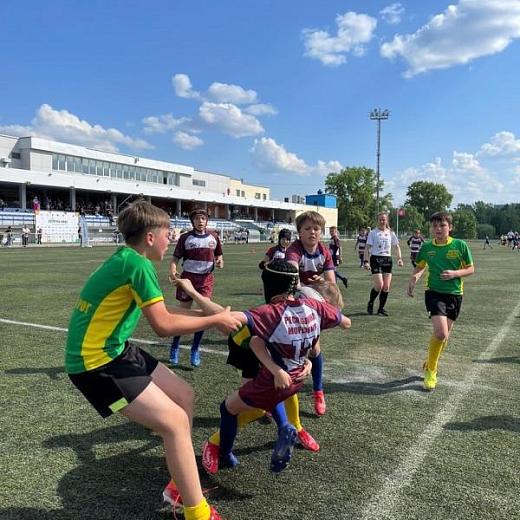 Юные регбисты Мордовии достойно выступили на детском турнире в Зеленограде 