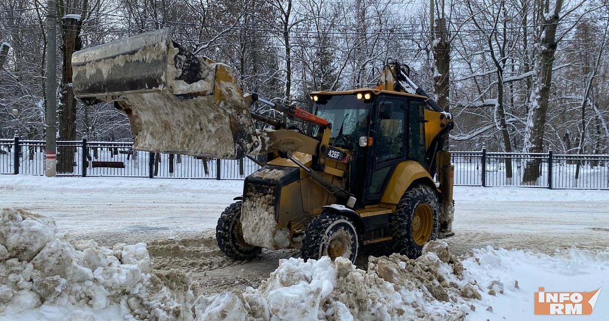 Власти Мордовии прокомментировали ситуацию с уборкой снега в Саранске 