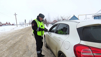 В Мордовии ловили машины с грязными номерами