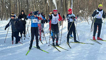 Школьники Саранска соревновались на лыжне