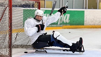 В Саранске прошла тренировка ветеранов СВО по следж-хоккею