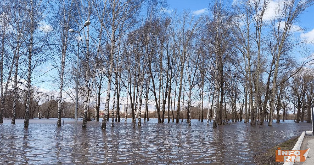 Паводок в Мордовии: вода отступила от жилых домов и нескольких мостов 