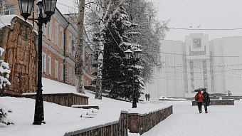В Мордовию настоящая зима пришла ненадолго