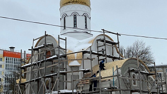 В Саранске на часовне во имя Всемилостивого Спаса готовятся к кровельным работам