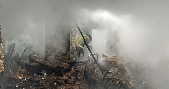 Одинокая старушка не смогла выбраться из горящего дома 