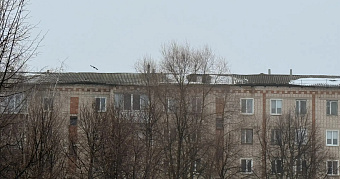 В Мордовии устраняют последствия обрушения крыши дома в Инсаре 