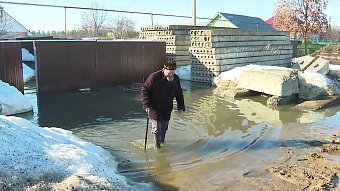 Село в Мордовии затопили паводковые воды