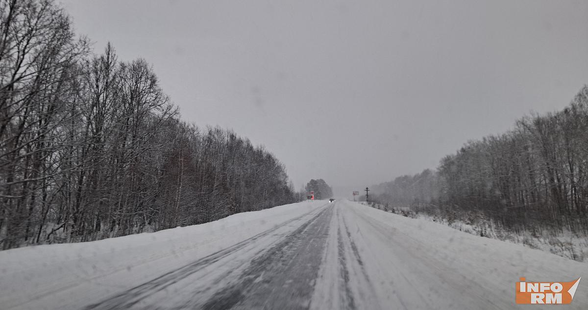 Из-за метели в Мордовии объявили оперативное предупреждение 