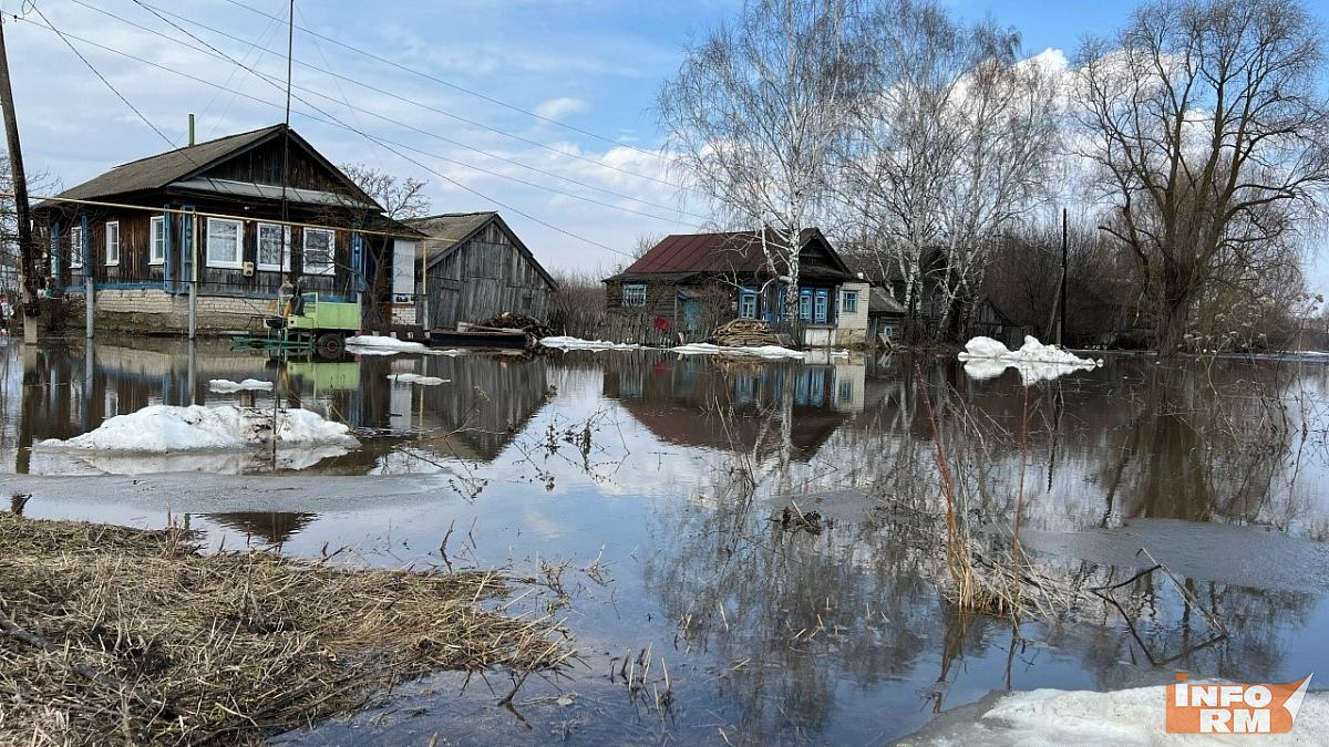 В Мордовии подтоплены 11 низководных мостов