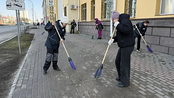 Чиновники Саранска вышли на уборку города