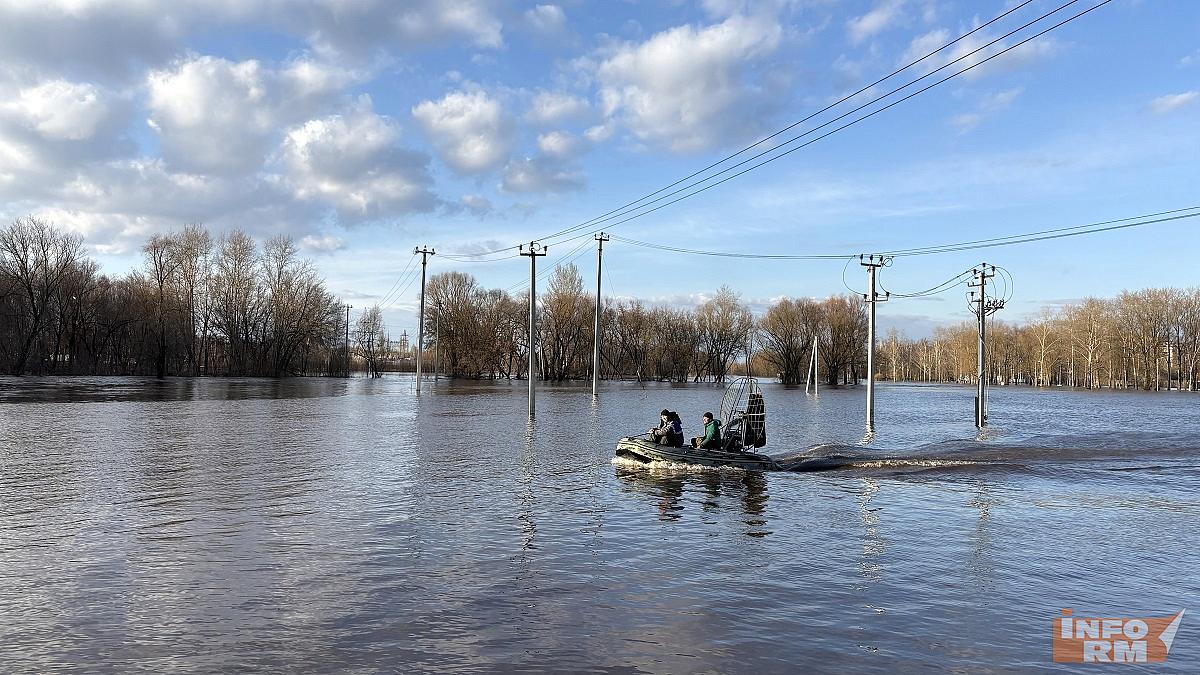 В Саранске затопило экопарк