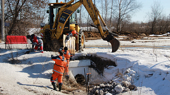 В Мордовии федеральные трассы готовят к половодью