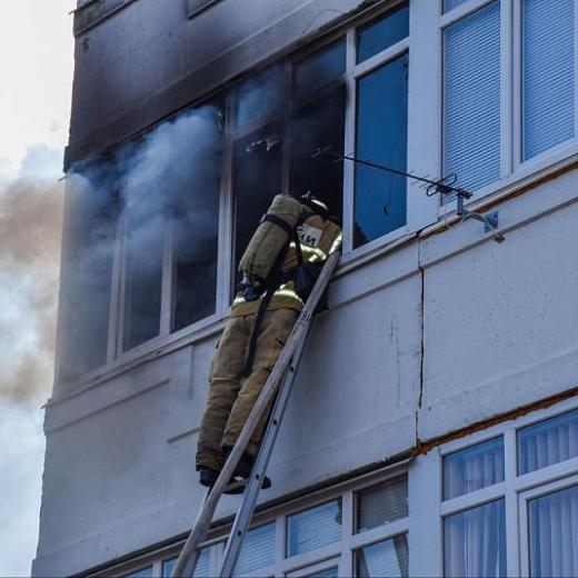 В Саранске из-за брошенного окурка загорелась квартира в 12-этажке