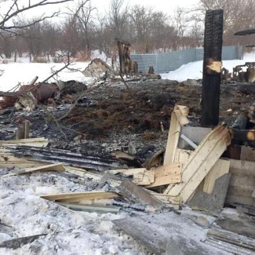 В Старошайговском районе Мордовии вместе с сараем сгорели овцы, свиньи, куры и кролики