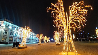 Саранск начали готовить к Новому году 