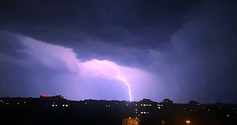 На Мордовию надвигается гроза 