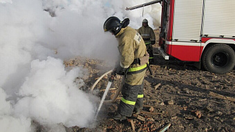 Мусорный полигон в Мордовии горит почти неделю 