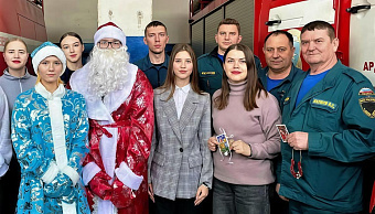 В Мордовии Дед Мороз пришёл к тем, кто работает в праздники