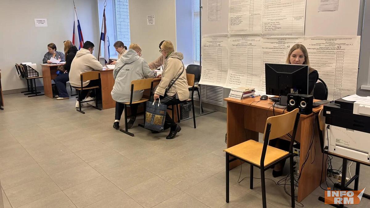 В Мордовии проголосовали более 60 % избирателей