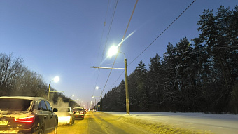 В Саранске – большая пробка из-за рухнувших на дорогу проводов