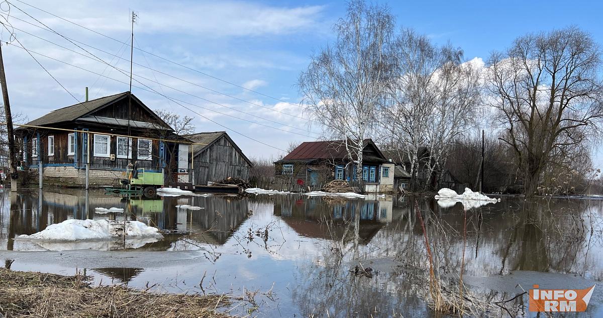 В Мордовии подтопленными остаются 9 мостов и 250 приусадебных участков 