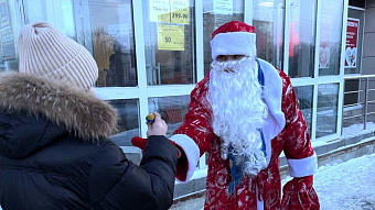 По улицам Саранска прогулялся либерально-демократический Дед Мороз 