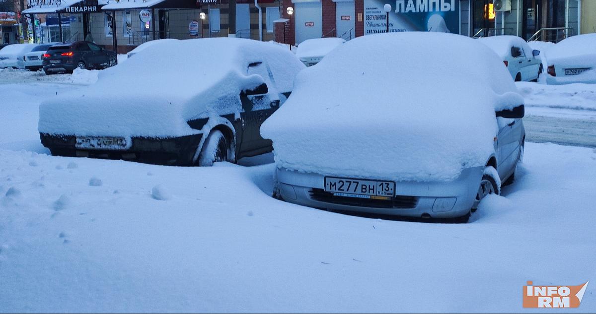Для борьбы со снегом в Мордовии запустили «Снежный десант» 