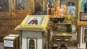 В Саранск доставят ковчег с мощами Сергия Радонежского 