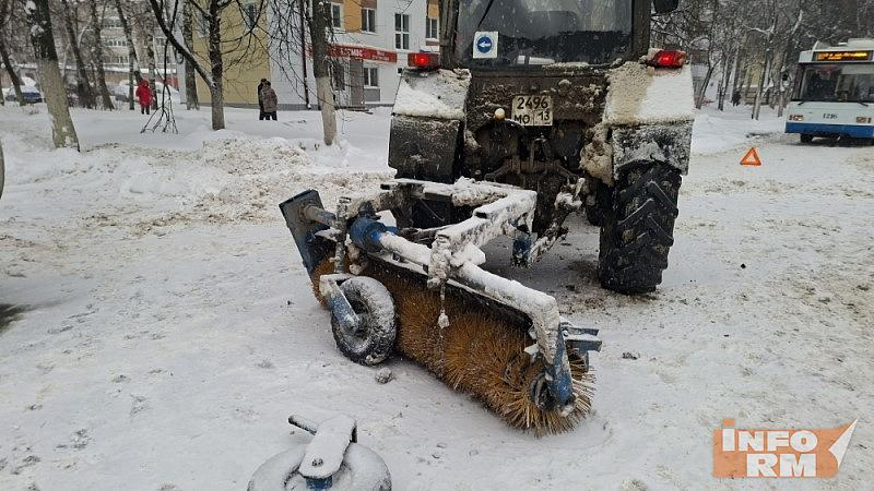 В Саранске тракторист без прав устроил ДТП