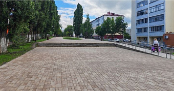 На бульваре Эрьзи в Саранске закончился первый этап благоустройства 