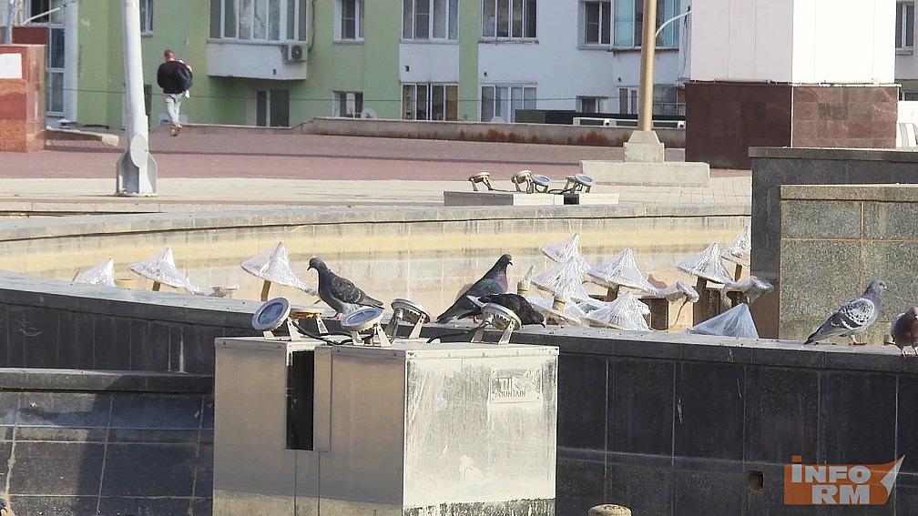 Фонтаны Саранска готовят к зиме