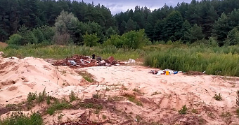 Сельчане в Мордовии снова начали создавать несанкционированную свалку 