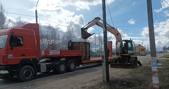 В Мордовии начали обновлять пешеходную зону в Теньгушеве 