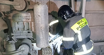 В Мордовии фура с мёртвым дальнобойщиком за рулём попала в ДТП 