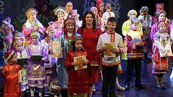 В Мордовии прошёл фестиваль детского национального костюма