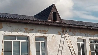 В Ромодановской школе № 3 отремонтировали кровлю