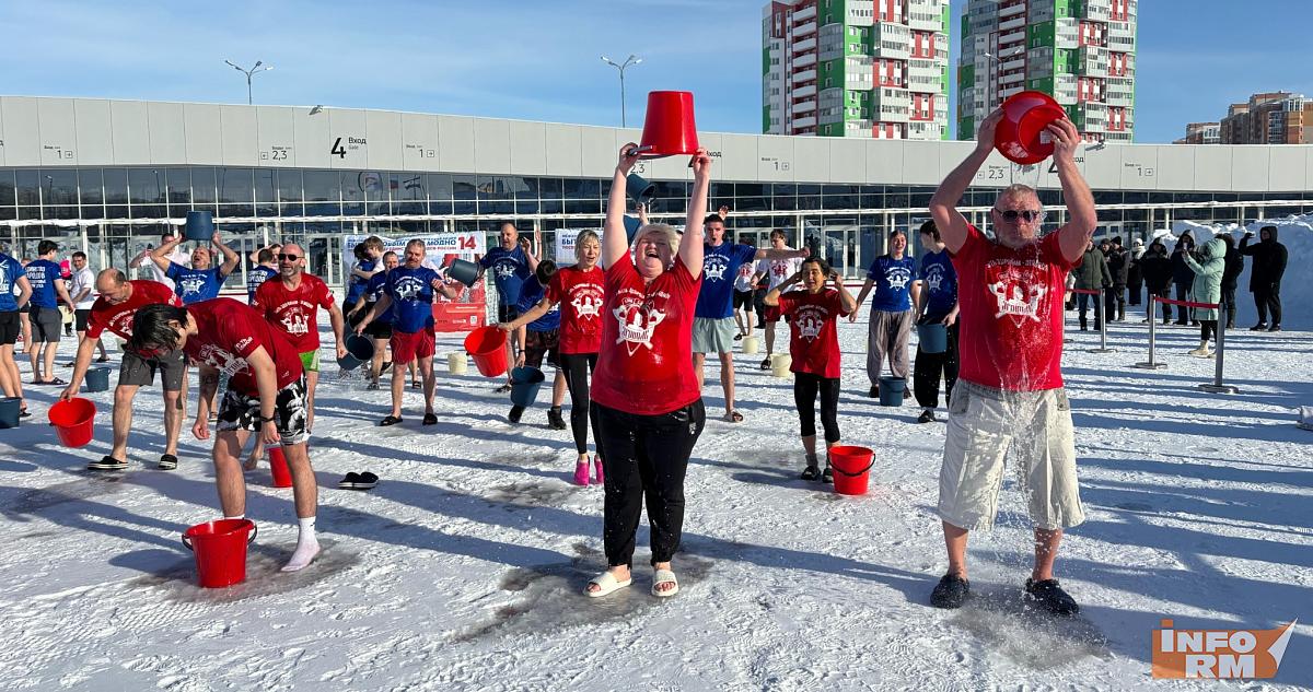 В Прощёное воскресенье жители Мордовии массово обливались холодной водой 