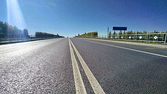 В Мордовии отремонтировали два участка федеральной трассы