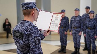 Новобранцы Росгвардии Мордовии приняли присягу