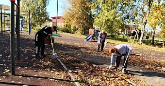 Чиновники в Мордовии взялись за мётлы и грабли 