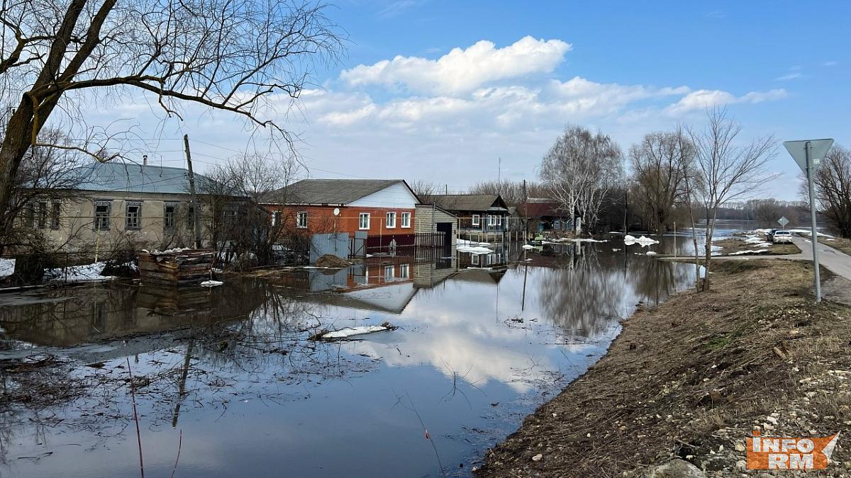 В Мордовии подтоплены семь низководных мостов