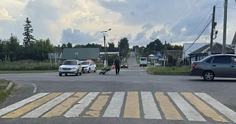 Легковушка в Мордовии снесла на перекрёстке мотоциклиста на «Яве» 