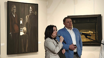 В Саранске открылась выставка Игоря Обросова «Суровый и не только»