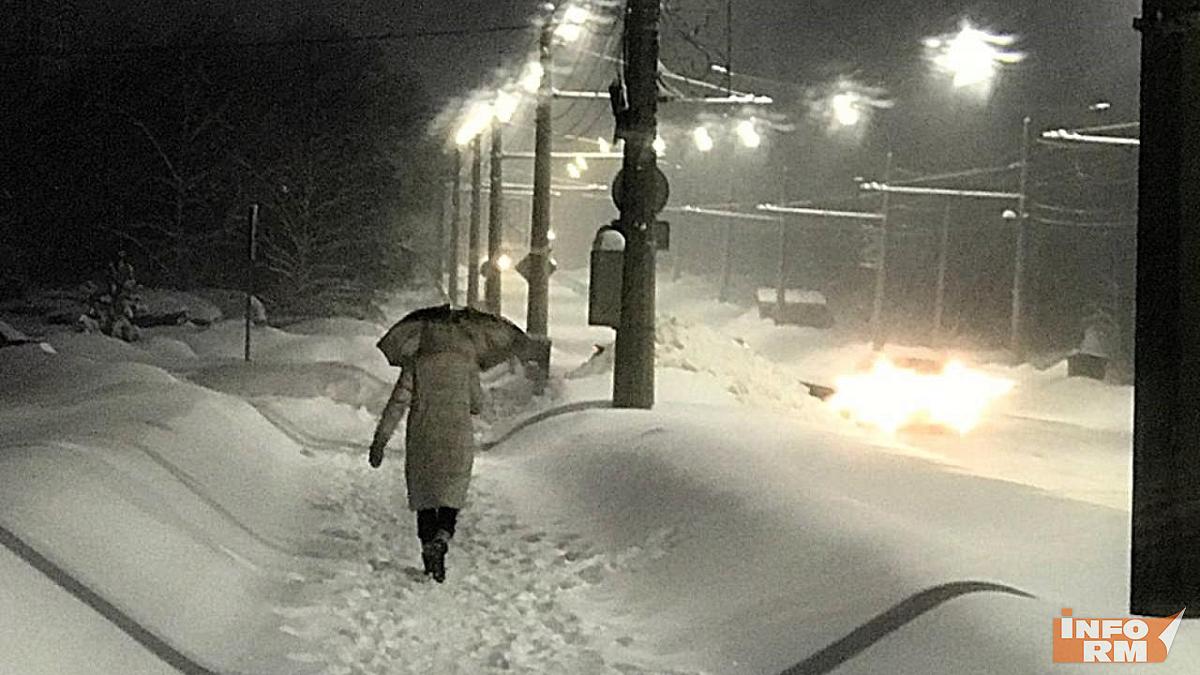 Снежный апокалипсис в Саранске не планирует заканчиваться 
