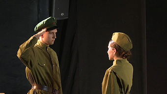 Ковылкинские школьники показали спектакль «А зори здесь тихие»