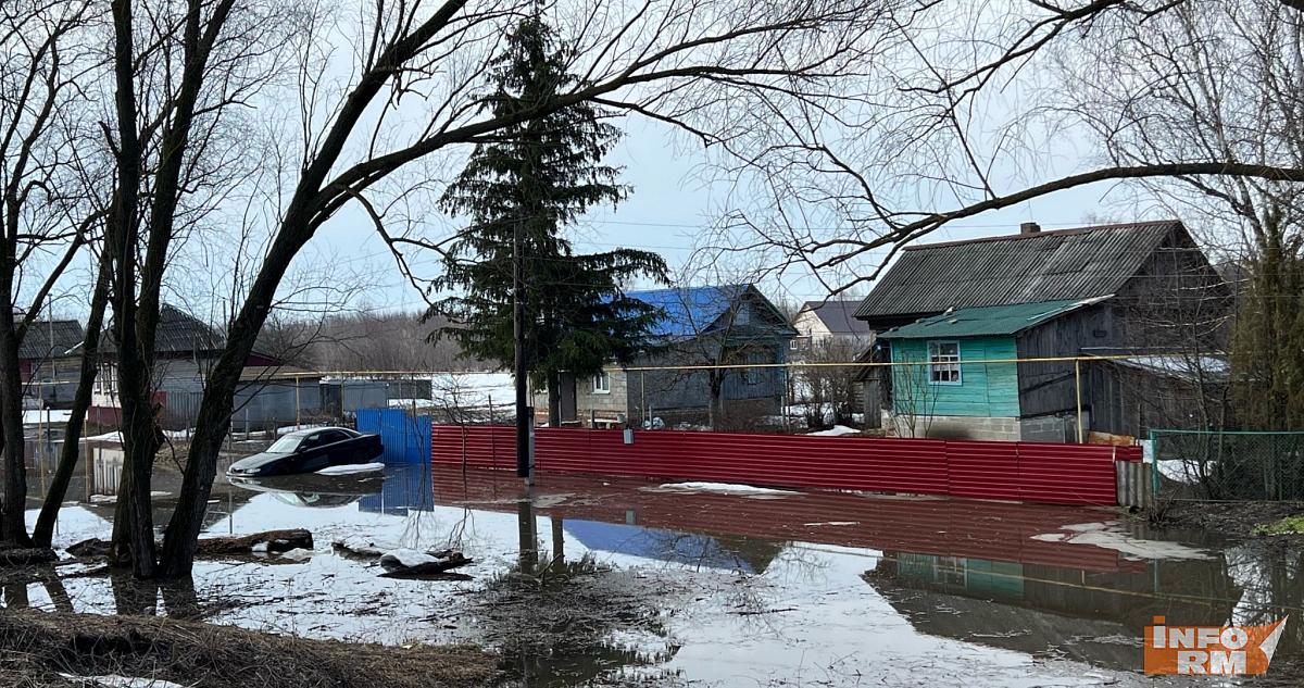 В Мордовии подтопило 5 домов и больше 270 приусадебных участков 