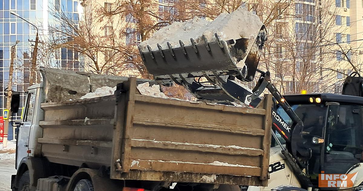 Мэр Саранска: «Зима оказалась рекордно снежной» 