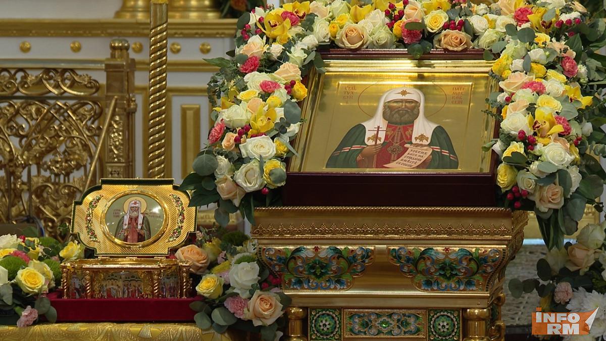 Ковчег с частицей мощей патриарха Тихона прибыл в Мордовию Ковчег с частицей мощей патриарха Тихона прибыл в Мордовию