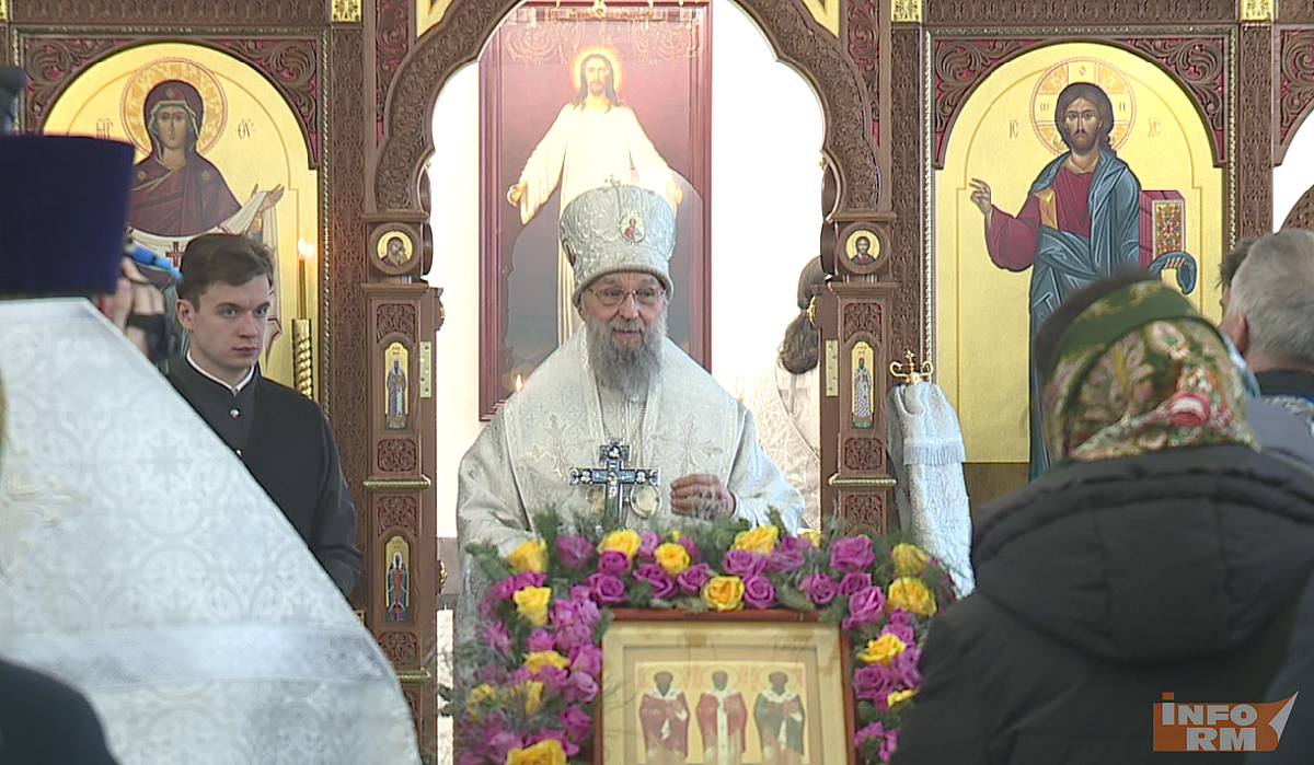 В Мордовии освятили Трехсвятскую церковь