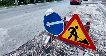 На дороги в Мордовии начали наносить разметку 